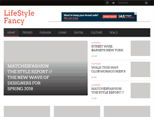Tablet Screenshot of lifestylefancy.com